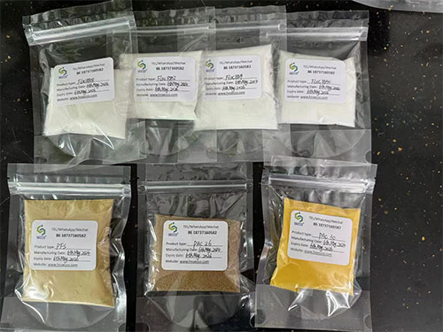 Secco polyacrylamide and polyaluminium chloride